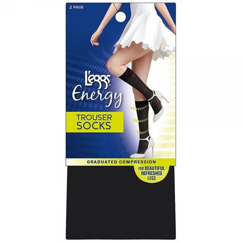 L'eggs® Energy Collection Trouser Socks 2-Pack