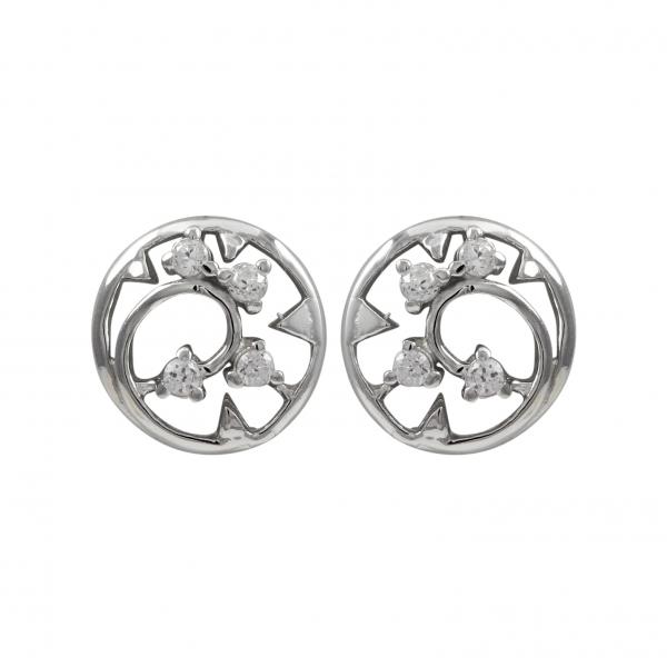 DLF Sterling Silver Earrings