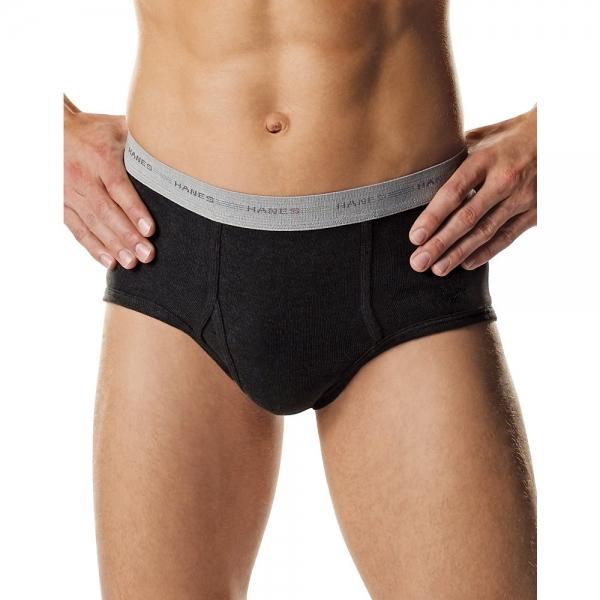 Hanes Men's TAGLESS® No Ride Up Fashion Briefs with ComfortFlex® Waistband 3-Pack