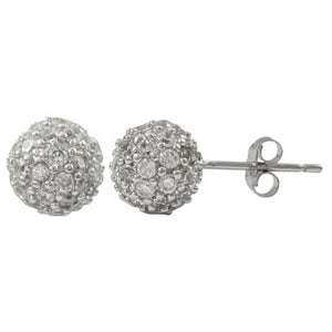 DLF Sterling Silver Post Earrings