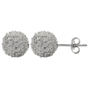 DLF Sterling Silver Post Earrings