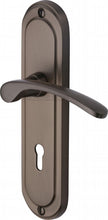 Load image into Gallery viewer, Heritage Brass Door Handle Lever Lock Ambassador