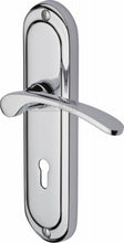 Load image into Gallery viewer, Heritage Brass Door Handle Lever Lock Ambassador