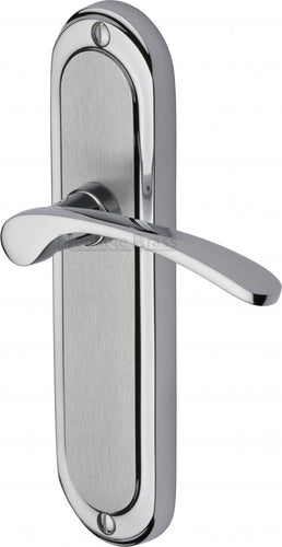 Heritage Brass Door Handle Lever Latch Ambassador Design Apollo finish