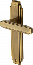 Load image into Gallery viewer, Heritage Brass Door Handle Lever Latch Astoria Design