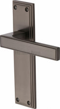 Load image into Gallery viewer, Heritage Brass Door Handle Lever Latch Atlantis Design