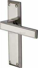 Load image into Gallery viewer, Heritage Brass Door Handle Lever Latch Atlantis Design