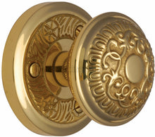 Load image into Gallery viewer, Heritage Brass Mortice Knob on Rose Aydon Design