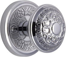 Load image into Gallery viewer, Heritage Brass Mortice Knob on Rose Aydon Design