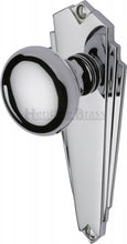 Load image into Gallery viewer, Heritage Brass Mortice Knob on Latch Plate Broadway Design