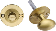 Load image into Gallery viewer, Heritage Brass Oval turn with release
