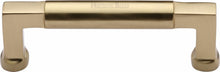 Load image into Gallery viewer, Heritage Brass Cabinet Pull Bauhaus Design 101mm CTC