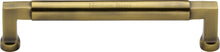 Load image into Gallery viewer, Heritage Brass Cabinet Pull Bauhaus Design 152mm CTC