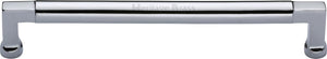 Heritage Brass Cabinet Pull Bauhaus Design 203mm CTC
