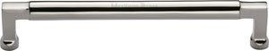 Heritage Brass Cabinet Pull Bauhaus Design 203mm CTC