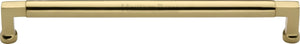 Heritage Brass Cabinet Pull Bauhaus Design 254mm CTC
