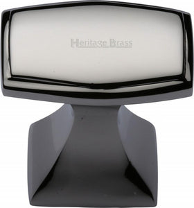Heritage Brass Cabinet Knob Deco Design 32mm