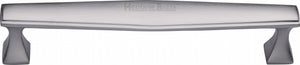 Heritage Brass Cabinet Pull Deco Design 152mm CTC