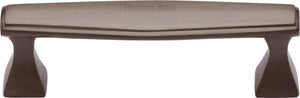 Heritage Brass Cabinet Pull Deco Design 96mm CTC