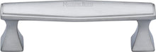 Load image into Gallery viewer, Heritage Brass Cabinet Pull Deco Design 96mm CTC