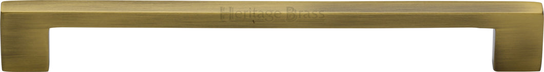Heritage Brass Cabinet Pull Metro Design 203mm CTC
