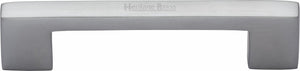 Heritage Brass Cabinet Pull Metro Design 96mm CTC