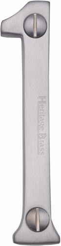 Heritage Brass Numeral 1 Face Fix 76mm (3