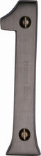 Load image into Gallery viewer, Heritage Brass Numeral 1 Face Fix 76mm (3&quot;)
