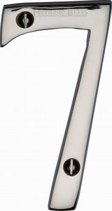 Heritage Brass Numeral 7 Face Fix 76mm (3")