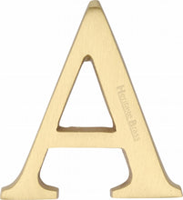 Load image into Gallery viewer, Heritage Brass Alphabet A Pin Fix 51mm (2&quot;)