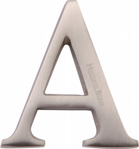 Heritage Brass Alphabet A Pin Fix 51mm (2")