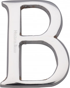 Heritage Brass Alphabet B Pin Fix 51mm (2")