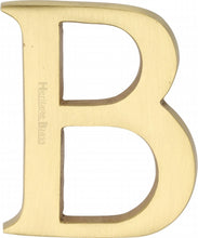 Load image into Gallery viewer, Heritage Brass Alphabet B Pin Fix 51mm (2&quot;)