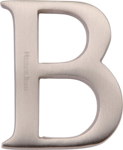 Heritage Brass Alphabet B Pin Fix 51mm (2")
