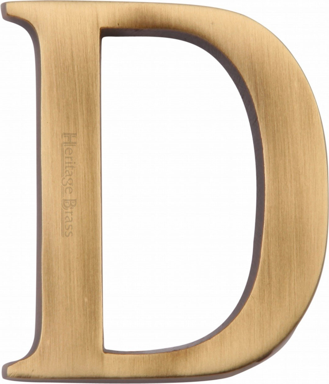 Heritage Brass Alphabet D Pin Fix 51mm (2