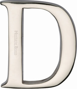 Heritage Brass Alphabet D Pin Fix 51mm (2")