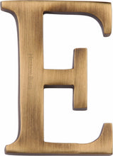 Load image into Gallery viewer, Heritage Brass Alphabet E Pin Fix 51mm (2&quot;)