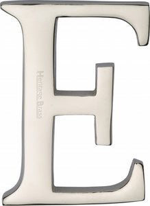 Heritage Brass Alphabet E Pin Fix 51mm (2")