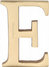 Load image into Gallery viewer, Heritage Brass Alphabet E Pin Fix 51mm (2&quot;)