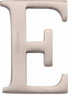 Heritage Brass Alphabet E Pin Fix 51mm (2")
