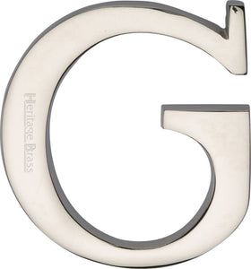 Heritage Brass Alphabet G Pin Fix 51mm (2")