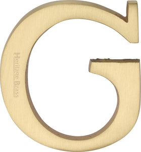 Heritage Brass Alphabet G Pin Fix 51mm (2")