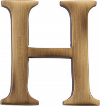 Load image into Gallery viewer, Heritage Brass Alphabet H Pin Fix 51mm (2&quot;)