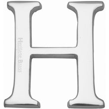 Load image into Gallery viewer, Heritage Brass Alphabet H Pin Fix 51mm (2&quot;)