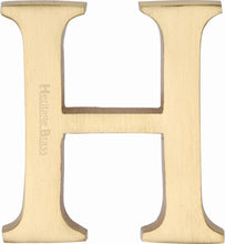 Load image into Gallery viewer, Heritage Brass Alphabet H Pin Fix 51mm (2&quot;)