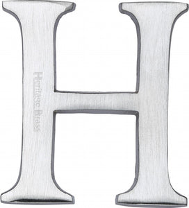 Heritage Brass Alphabet H Pin Fix 51mm (2")
