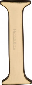Heritage Brass Alphabet I Pin Fix 51mm (2")