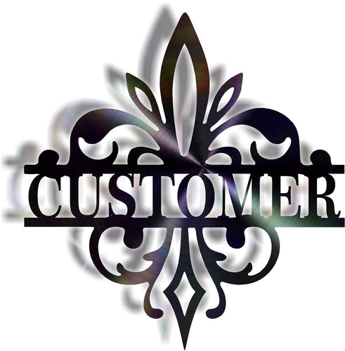 Fleur de lis Monogram