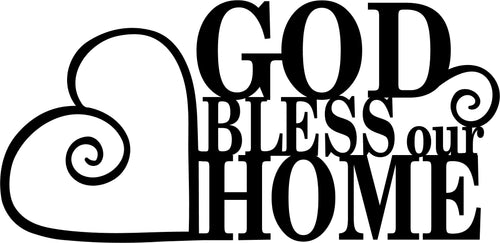 God Bless Home Heart#1