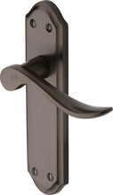 Load image into Gallery viewer, Heritage Brass Door Handle Lever Latch Sandown Design